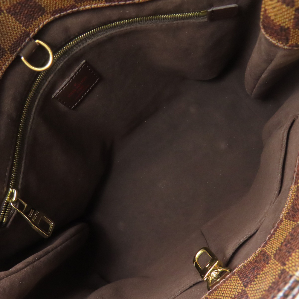 LOUIS VUITTON Brown Damier Canvas Tote Bag - Picture 5 of 16